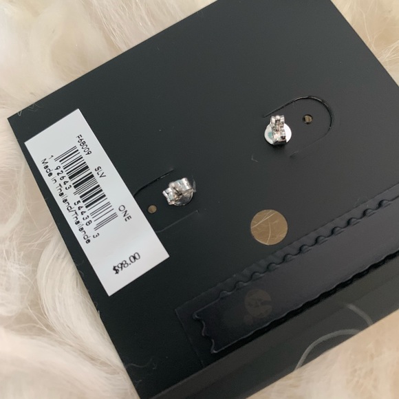 COACH OPEN CIRCLE EARRINGS - Picture 4 of 5